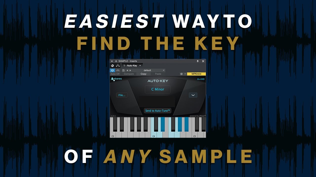 How To Find Key Of Song For Auto Tune